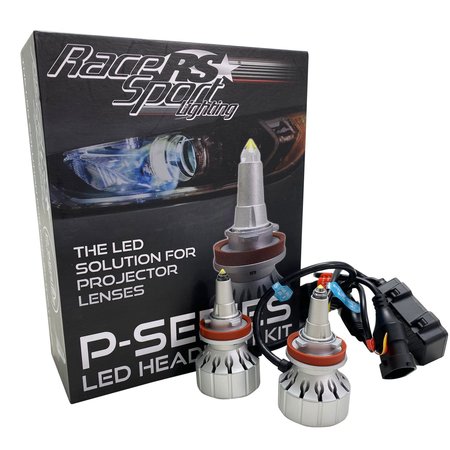 RACE SPORT 9006 P-Series Projector Perfect Beam 60-Watt LED Headlight Upgrades 1007528